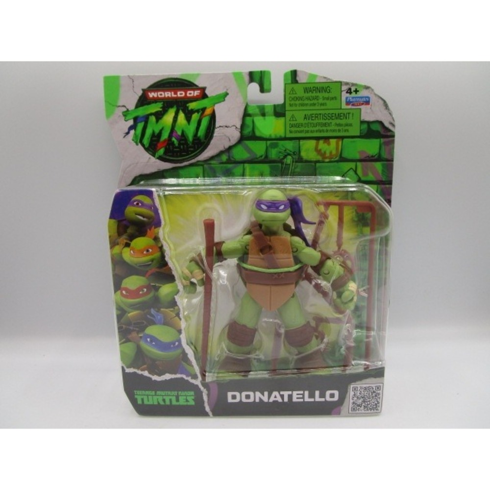 World of Teenage Mutant Ninja Turtles Donatello 4" Action Figure Playmates Toys